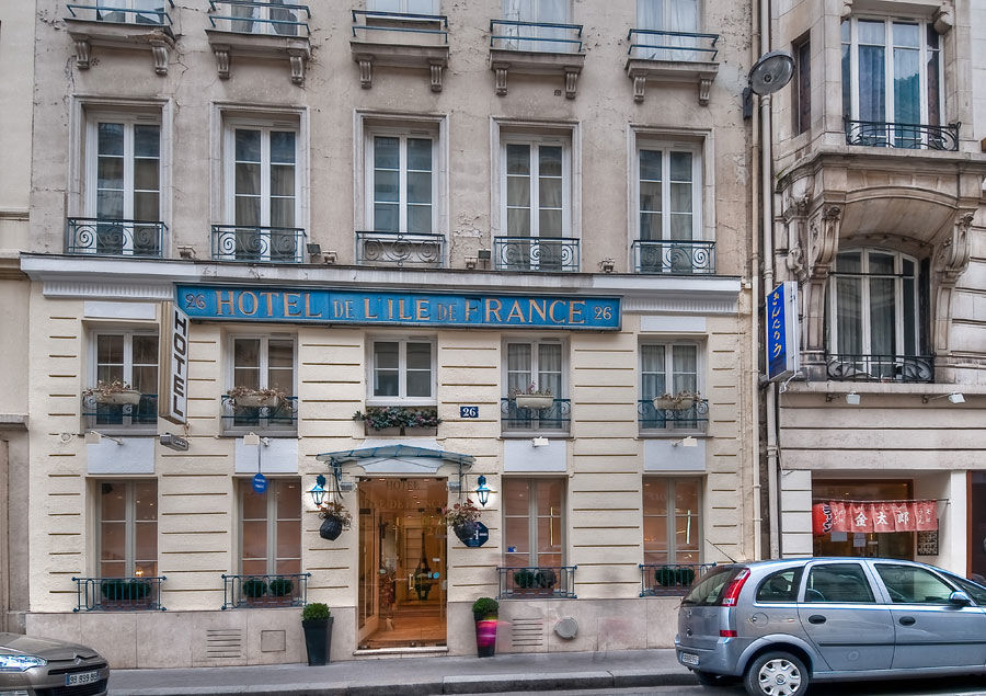 Hotel Ile De France Opera Париж Екстериор снимка